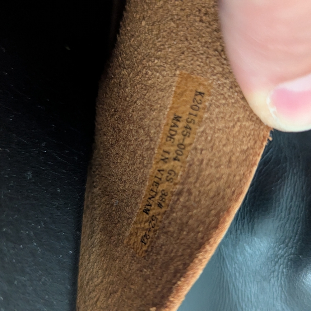 Camper Black Leather Slip-On Clogs - Picture 8 of 8